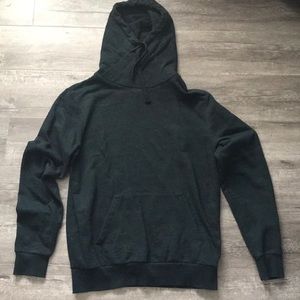 HNM ultra dark green hoodie